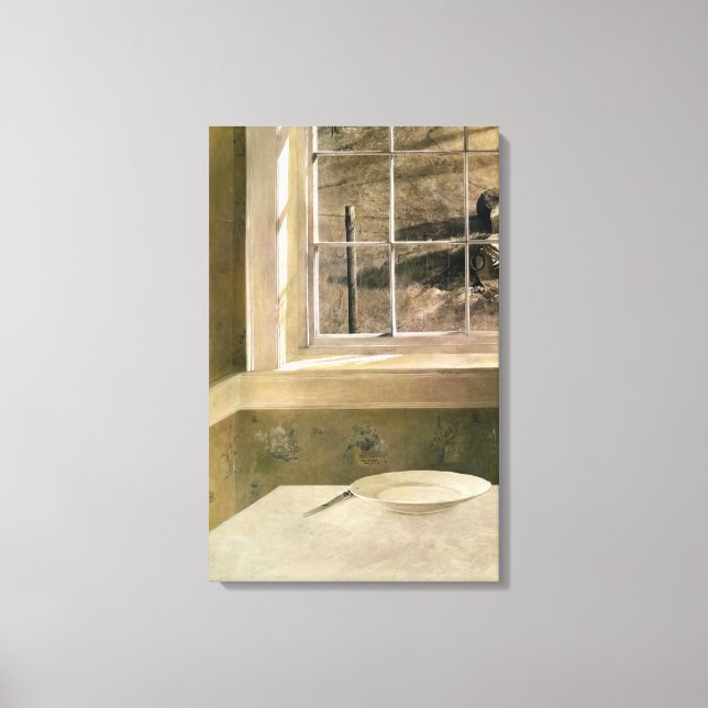 Andrew Wyeth - GROUNDHOG DAY Canvas Print (Front)