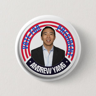 Andrew Yang for President 2020 2 Inch Round Button