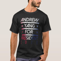 Andrew Yang Pour Le T-shirt Du Président 2020