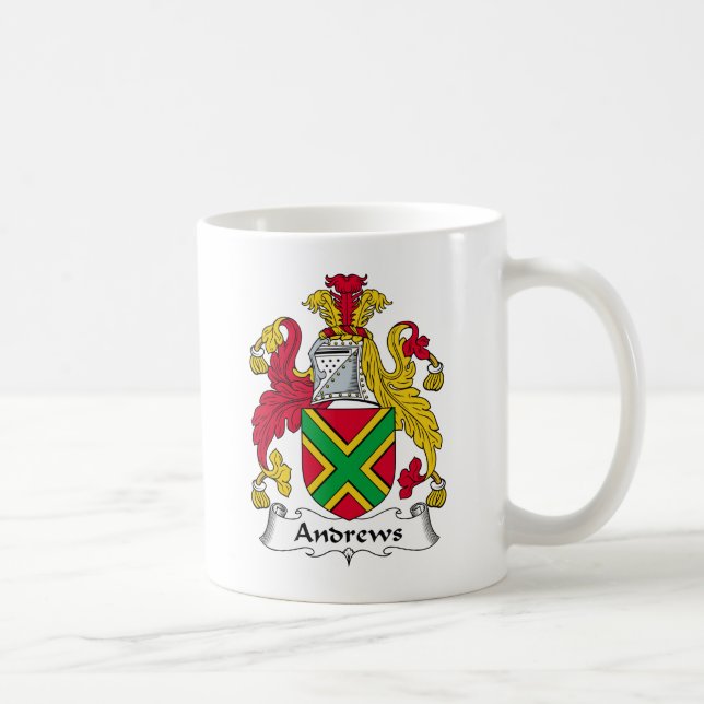 Andrews Family Crest Coffee Mug (Right)