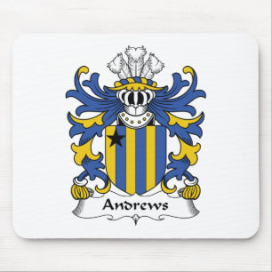 Andrews Family Crest Mouse Pad