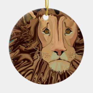 Andrew's Mane Story Ceramic Ornament