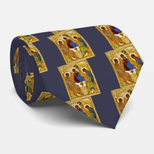 Andrey Rublev , "Holy Trinity" Tie (Rolled)
