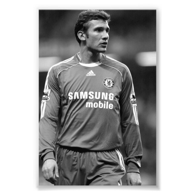Andriy Shevchenko Chelsea Stamford Bridge London Photo Print (Front)