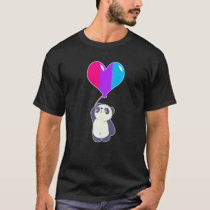 Androgyne Panda  Nonbinary Gender T-Shirt