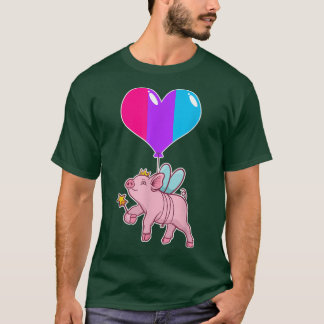 Androgyne Pig Fairy - Nonbinary Gender 169 T-Shirt
