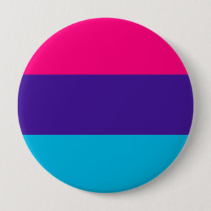 Androgyne Pride Flag 4 Inch Round Button