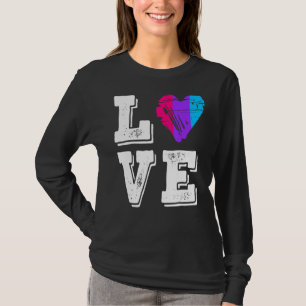 Androgyne Pride Flag Love Androgyne Flag T-Shirt