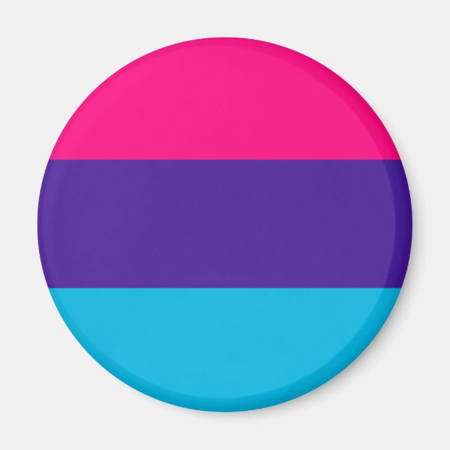 Androgyne Pride Flag Magnet (Front)
