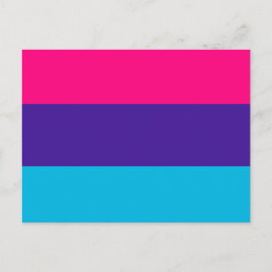 Androgyne Pride Flag Postcard