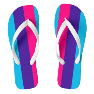 Androgyne Pride Flip Flops