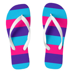 Androgyne Pride Flip Flops