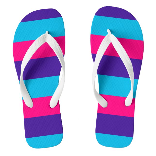Androgyne Pride Flip Flops (Footbed)