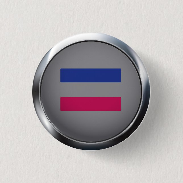 Androgynous 1 Inch Round Button (Front)