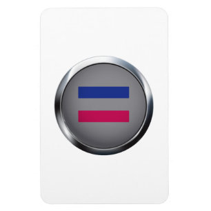 ANDROGYNOUS MEDALLION MAGNET