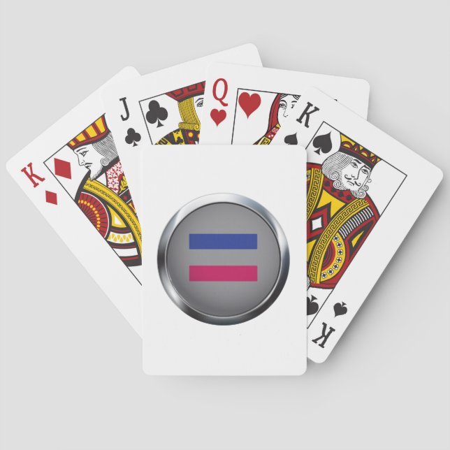 ANDROGYNOUS MEDALLION PLAYING CARDS (Back)