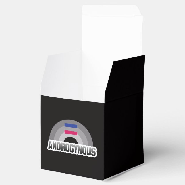 Androgynous Pride Favor Box (Opened)