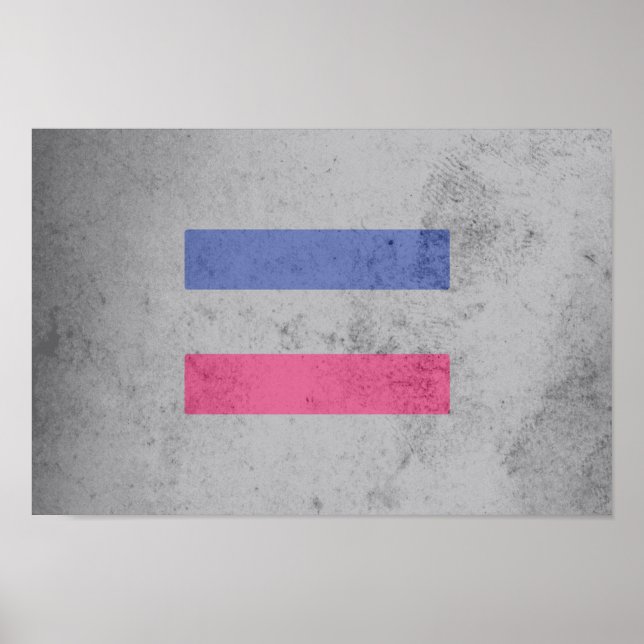 ANDROGYNOUS PRIDE FLAG POSTER (Front)