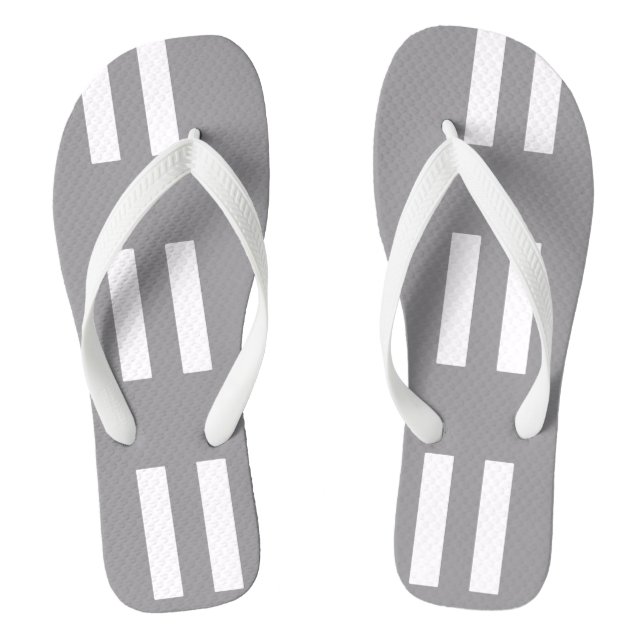 Androgynous Pride Flip Flops (Footbed)