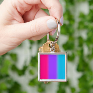 Androgynous Pride Gradient - Gift for Androgynous Keychain