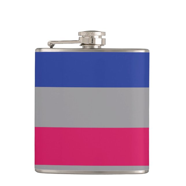 ANDROGYNOUS PRIDE HIP FLASK (Front)