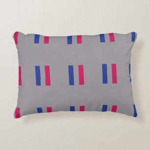 ANDROGYNOUS PRIDE PATTERN ACCENT PILLOW