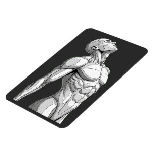 Android Anatomy: Cyborg Flexible Magnet