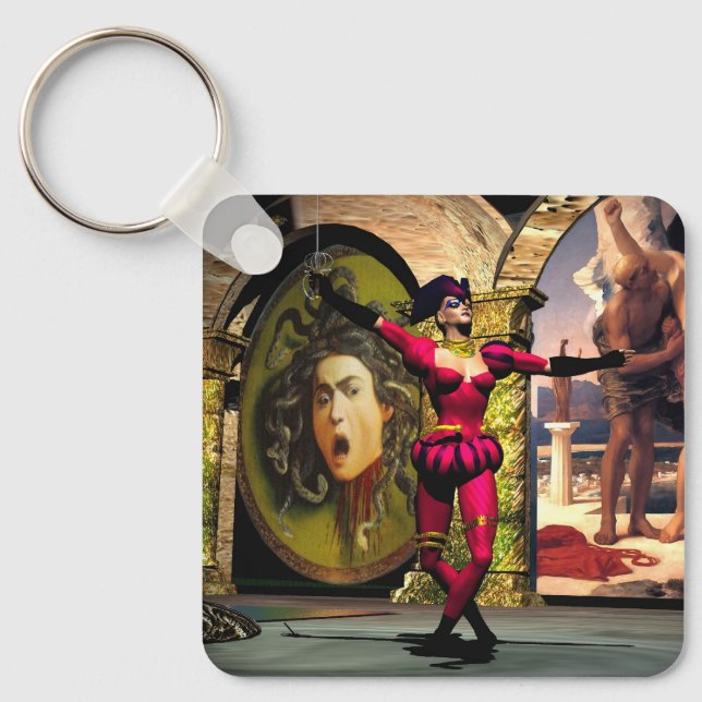 ANDROID BALLET , Science Fiction Keychain (Front)