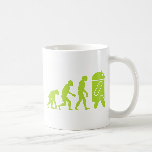 Android Evolution Coffee Mug (Right)