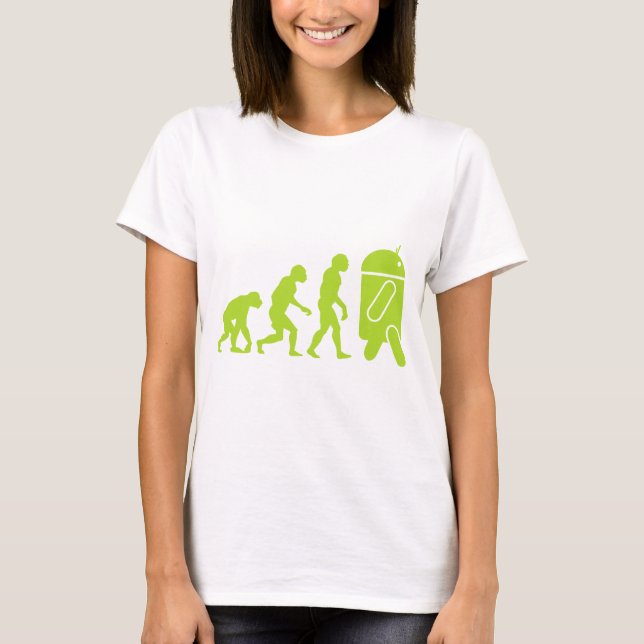 Android Evolution T-Shirt (Front)
