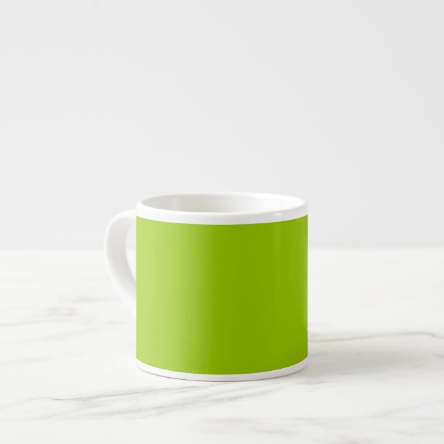 Android Green Colour Ready to Customize if you wan Espresso Cup (Front Left)