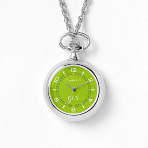Android Green Colour Ready to Personalize Watch