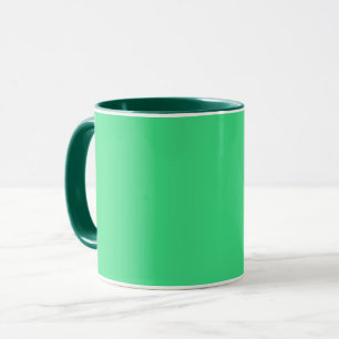 Android green (solid colour) mug