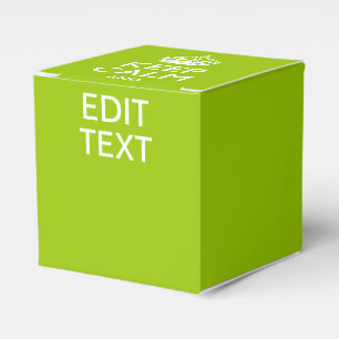 Android Green Style Keep Calm And Your Text Favor Box