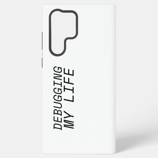 Android Logic Interface Samsung Galaxy S22 Ultra Case (Back)