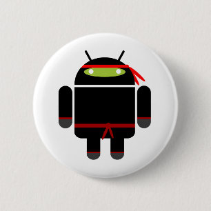 Android Ninja 2 Inch Round Button