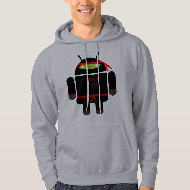 Android Ninja Hoodie (Front)