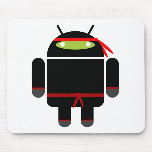 Android Ninja Mouse Pad (Front)