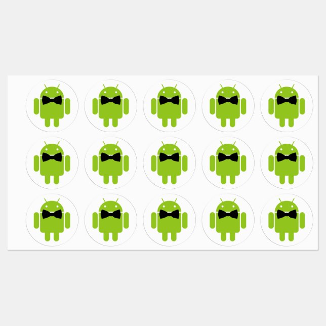 Android Robot Bow Tie Formal (Sheet)
