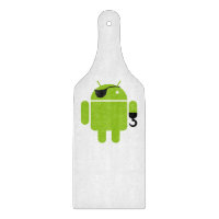 Android Robot Icon as a Pirate