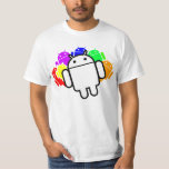 Android Rush - Colour T-Shirt<br><div class="desc">This one is for the colourful bunch. You know who you are ;)</div>