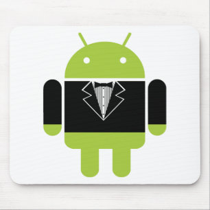 Android Tux Mouse Pad