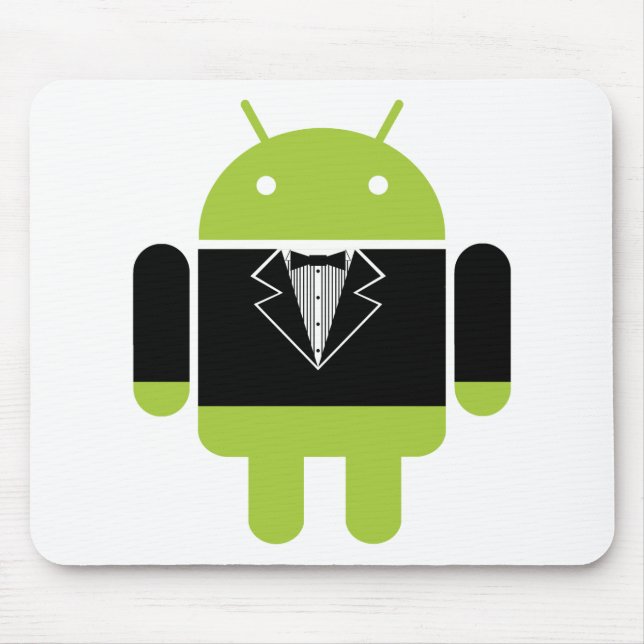 Android Tux Mouse Pad (Front)