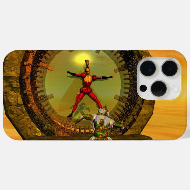 ANDROID XENIA MEETS TITAN Science Fiction Case-Mate iPhone Case (Back (Horizontal))