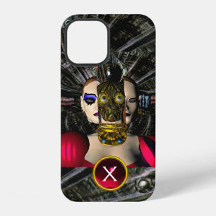ANDROID XENIA SPACESHIP PILOT, Gem Monogram Sci fi iPhone 12 Case