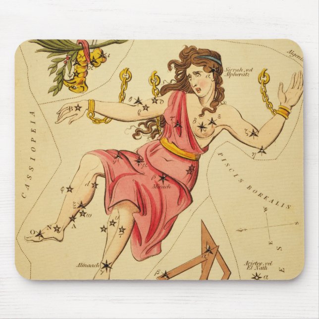 Andromeda Constellation Mouse Pad (Front)