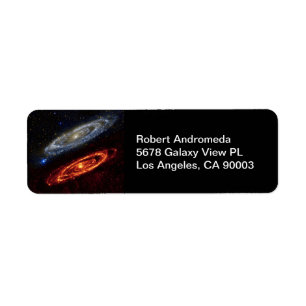 Andromeda Galaxy Adresse ultraviolet et infrarouge