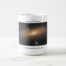 Andromeda Galaxy by Nikkolai Davenport - 15oz Mug
