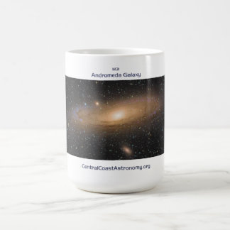 Andromeda Galaxy by Nikkolai Davenport - 15oz Mug