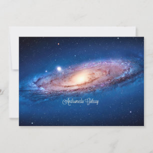 Andromeda Galaxy Card